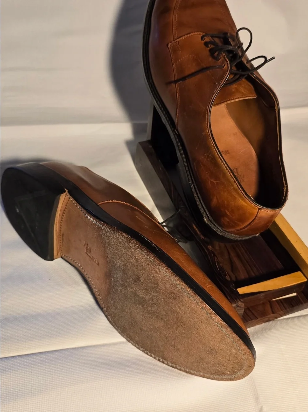 Allen Edmonds crafted leather